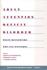 Book Cover Titled Adult Attention Deficit Disorder